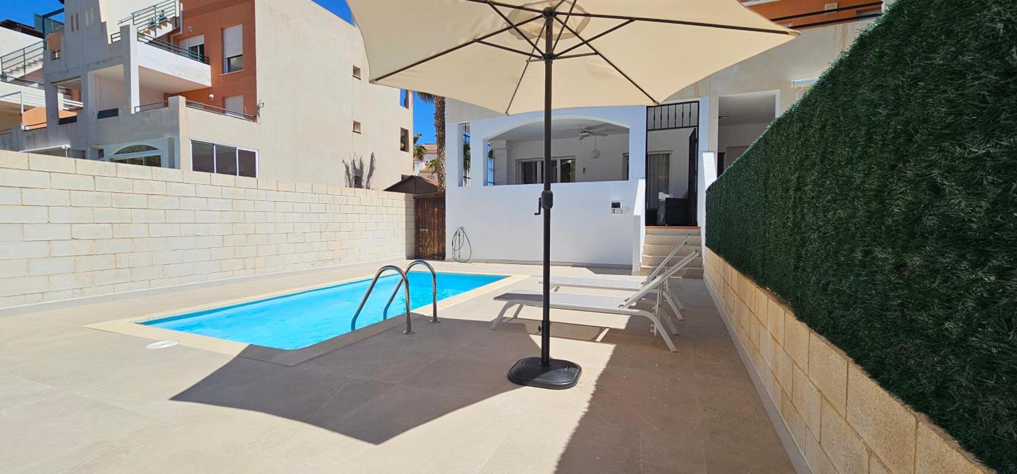 Homes Of Spain, Apartamentos Paraiso Vera Playa, Fatu Hiva, Bajo A Con Piscina Privada En Jardin Privado, Primera Linea De Playa, Wifi Dış mekan fotoğraf