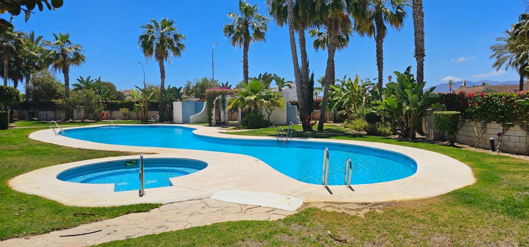 Homes Of Spain, Apartamentos Paraiso Vera Playa, Fatu Hiva, Bajo A Con Piscina Privada En Jardin Privado, Primera Linea De Playa, Wifi Dış mekan fotoğraf