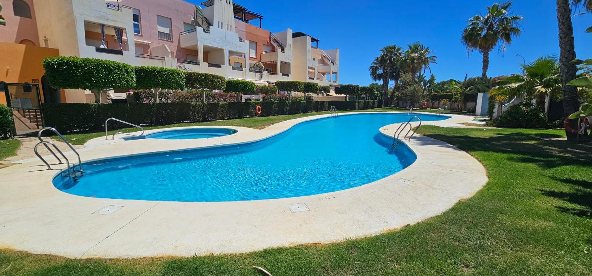 Homes Of Spain, Apartamentos Paraiso Vera Playa, Fatu Hiva, Bajo A Con Piscina Privada En Jardin Privado, Primera Linea De Playa, Wifi Dış mekan fotoğraf
