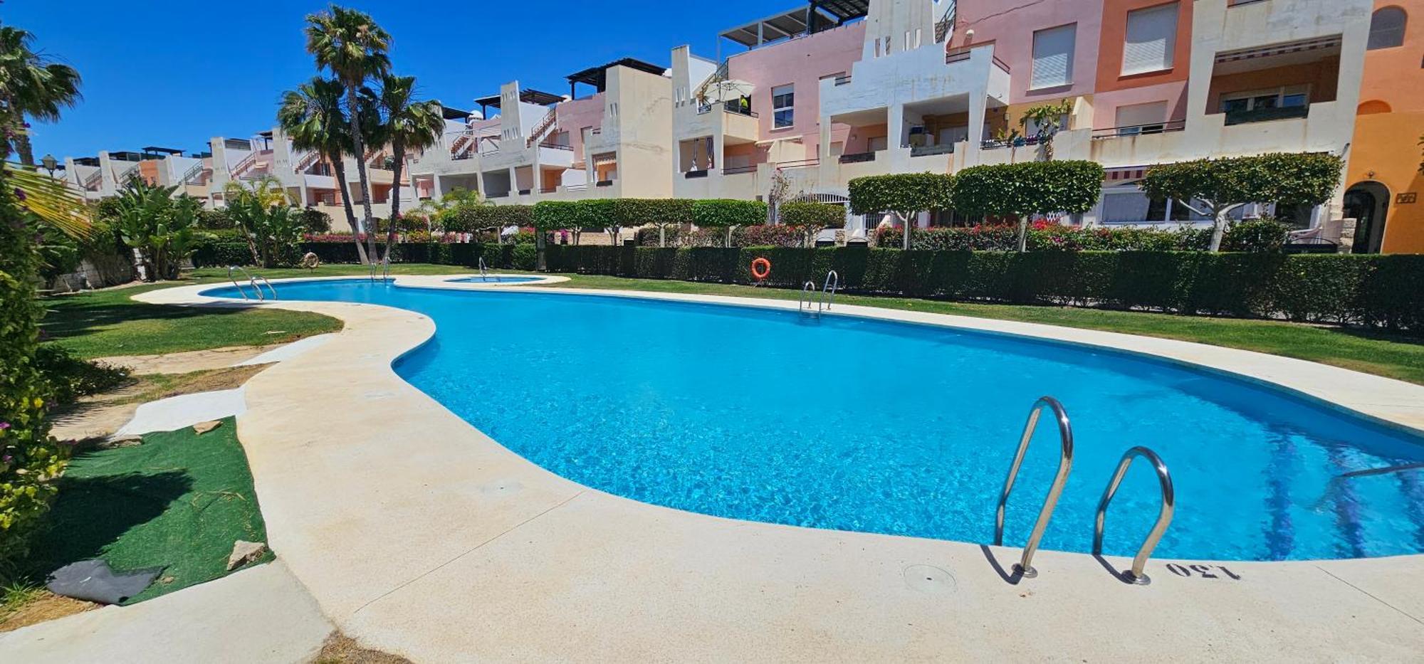 Homes Of Spain, Apartamentos Paraiso Vera Playa, Fatu Hiva, Bajo A Con Piscina Privada En Jardin Privado, Primera Linea De Playa, Wifi Dış mekan fotoğraf